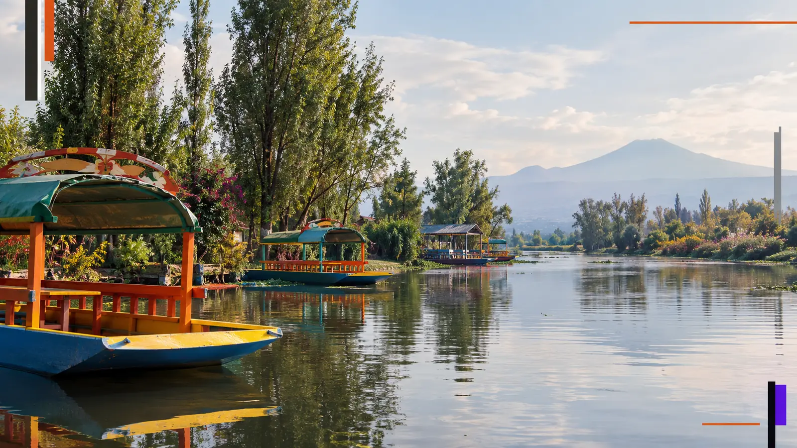Schwimmende Gärten von Xochimilco